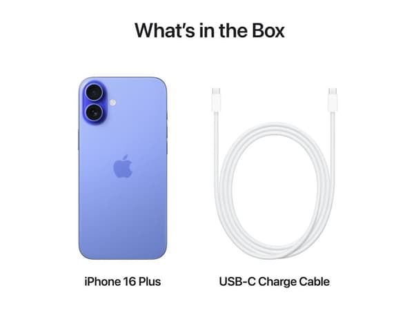 Apple iPhone 16 Plus 6.7″ 256GB – Ultramarineblå