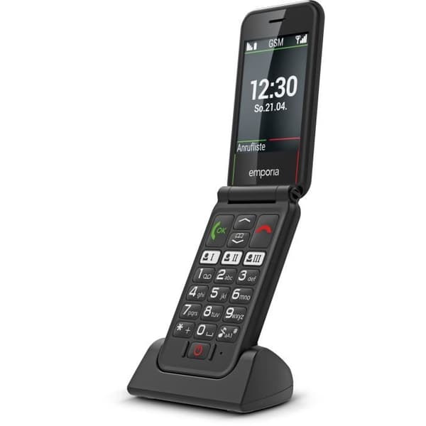 EMPORIA Simplicity Glam Black 2G mobiltelefon