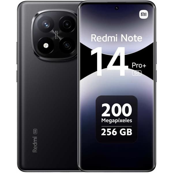 Redmi Note 14 Pro+ 5G Svart 8 GB + 256 GB