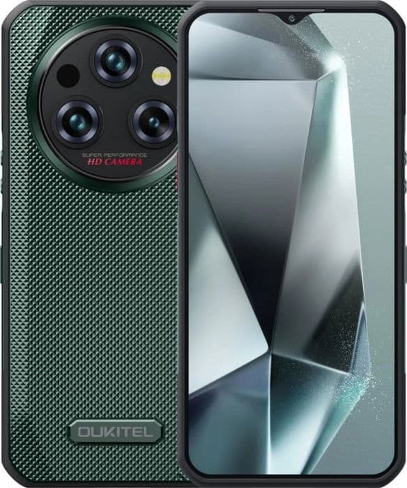 Oukitel Smartphone - WP35-GN/OL - WP35 8/256 11000mAh DS Smartphone. Grön