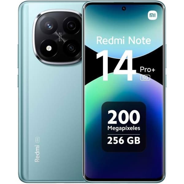 Xiaomi Redmi Note 14 Pro+ 5G-smartphone med 8GO RAM 256GO ROM Blå
