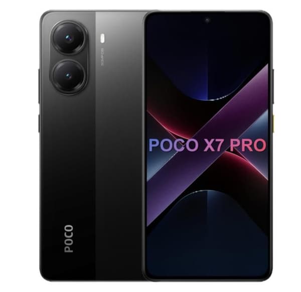 POCO X7 Pro Black 12 GB + 512 GB Svart