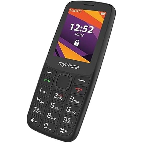 myPhone 6410 LTE Enkel 4G-telefon med tydlig skärm och stora knappar, stort 1400 mAh batteri