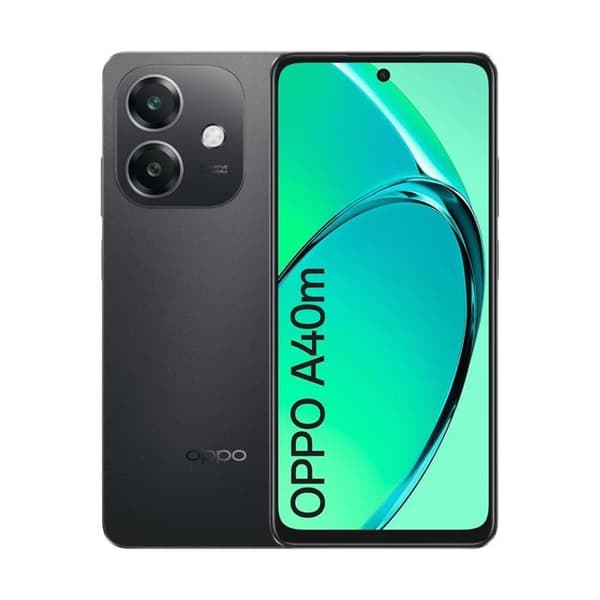 Oppo A40m 4G 8GB/256GB Svart (Sparkle Black) Dual SIM