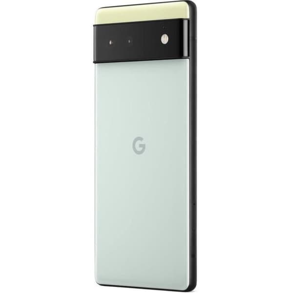 Google Pixel 6 128Go Grön (2021) - Återfuktad - Mycket bra skick- REFURBISHED