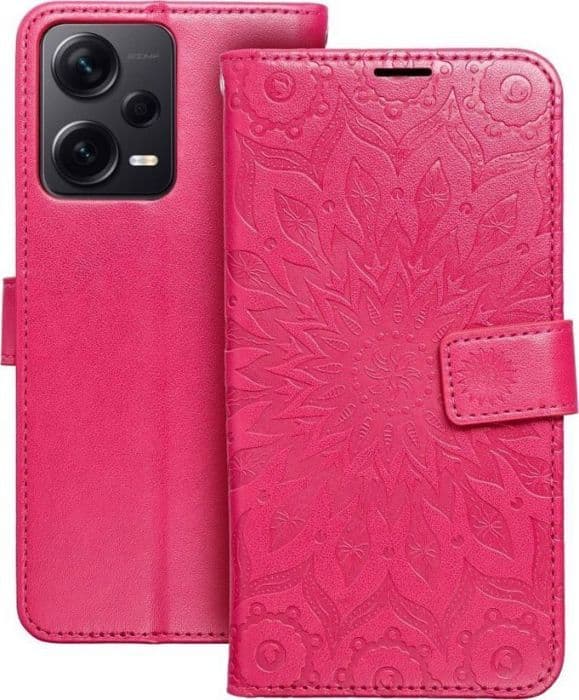Smartphone Oem Ãtui de livre MEZZO för XIAOMI Redmi NOTE 12 5G mandala magenta