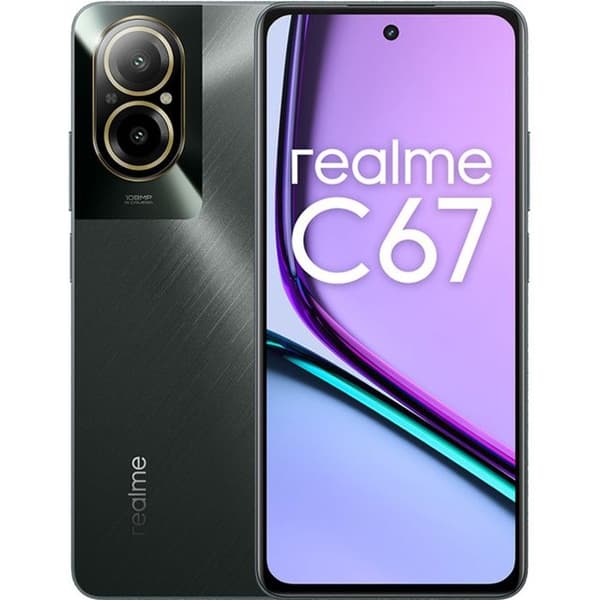 Realme C67 Black 8GB Ram 256GB 4G version Svart