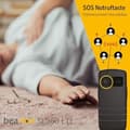 Miniatyrbild 2 av 2: Beafon SL260 LTE 5,59 cm (2,2") 90 g svart, silver digital telefon