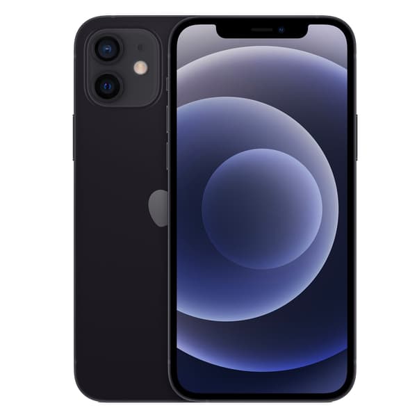 Apple iPhone 12 - 64GB (A kvalitet) Svart