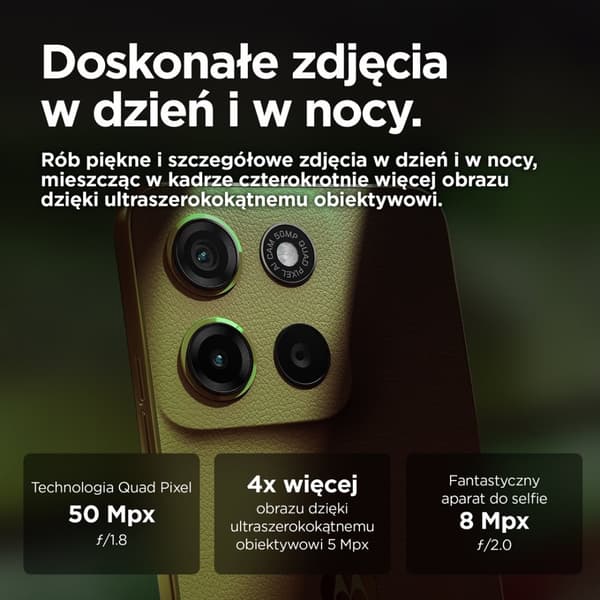 Motorola moto g15 17,1 cm (6,72") Dual SIM Android 15 4G USB Type-C 8 Gt 256 Gt 5200 mAh Vihreä