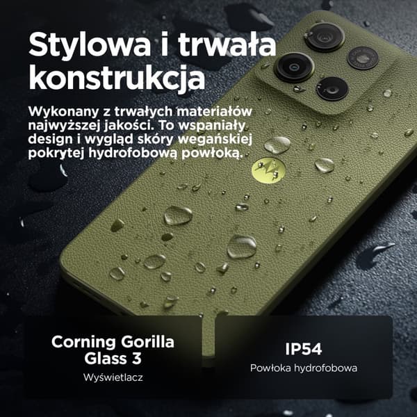 Motorola moto g15 teho 17,1 cm (6,72") Dual SIM Android 15 4G USB Type-C 8 Gt 256 Gt 6000 mAh Vihreä