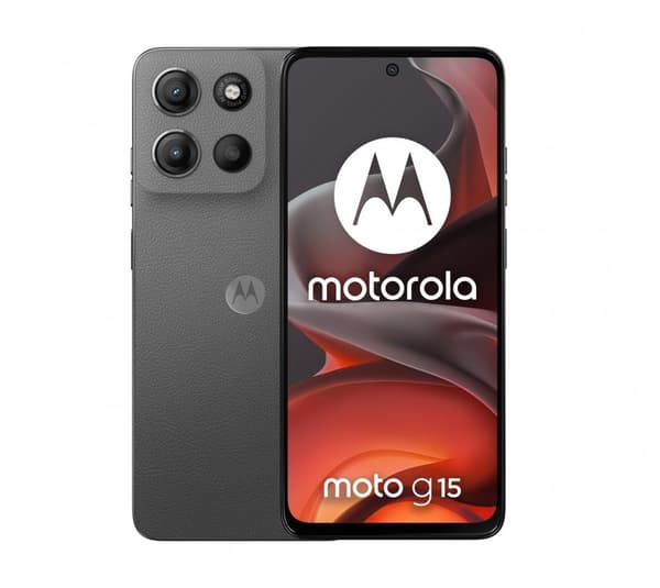 Motorola moto g15 17,1 cm (6,72") Dual SIM Android 15 4G USB Type-C 8 Gt 128 Gt 5200 mAh Harmaa