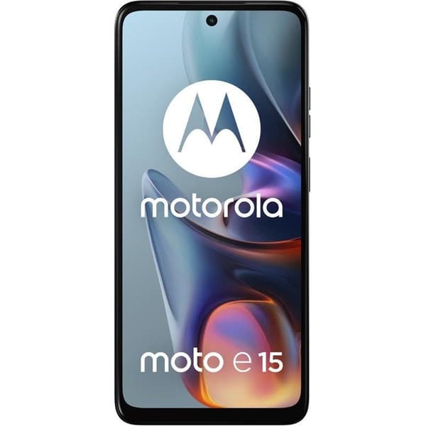 Motorola Moto e15 6,67” Dual SIM Android 14 Edition Go 4G USB Type-C 2 GB 64 GB 5200 mAh Misty Blue Blå