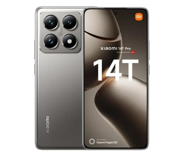 Xiaomi 14T Pro 16,9 cm (6,67") Dual SIM 5G USB Type-C 12 GB 512 GB 5000 mAh Grå Grå