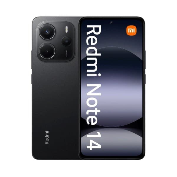 Xiaomi Redmi Note 14 16,9 cm (6,67") Hybrid Dual SIM 4G USB Type-C 6/ 128 GB 5500 mAh Sort Sort