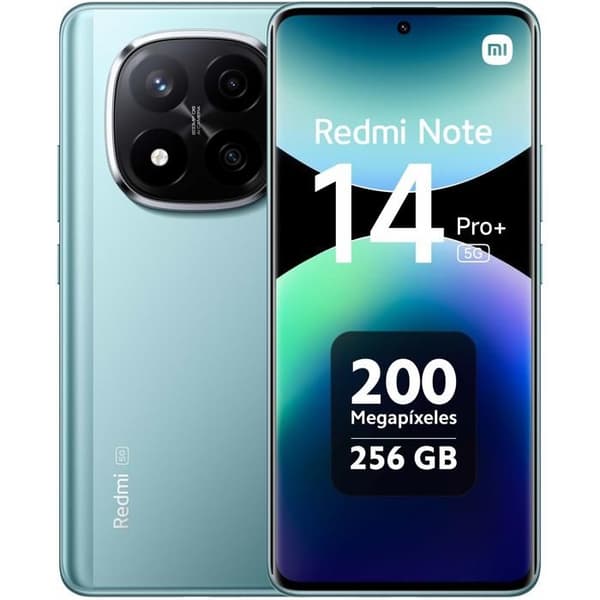 Xiaomi Redmi Note 14 Pro+ 5G-smartphone med 8GO RAM 256GO ROM Blå Blå