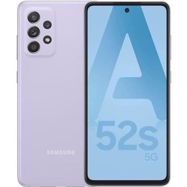 SAMSUNG Galaxy A52S 128GB 5G Lila - Renoverad - Bra skick- REFURBISHED