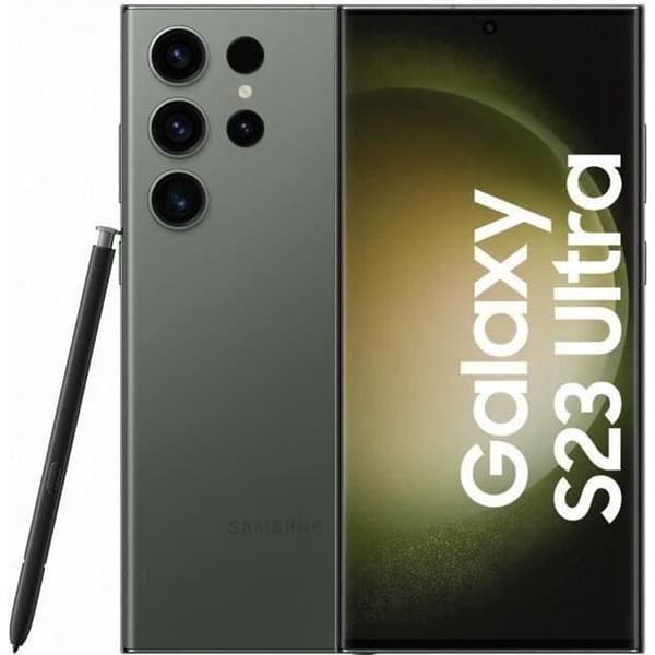 SAMSUNG Galaxy S23 Ultra 512 GB Grön - Renoverad - Mycket bra skick- REFURBISHED
