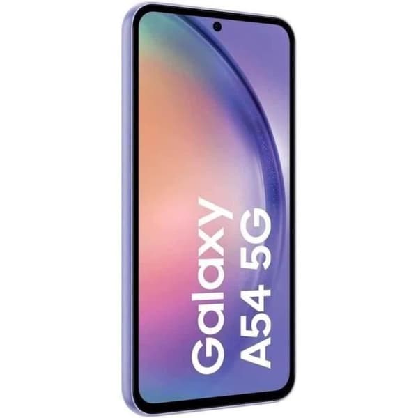 SAMSUNG Galaxy A54 5G Lavendel 128 GB (2024) - Återförpackad - Mycket bra skick- REFURBISHED