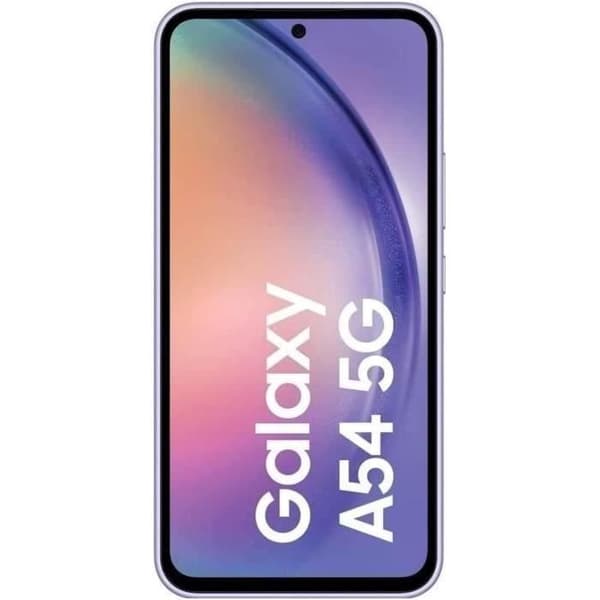 SAMSUNG Galaxy A54 5G Lavendel 128 GB (2024) - Återförpackad - Mycket bra skick- REFURBISHED