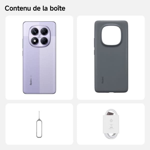 XIAOMI - Redmi Note 14 Pro 5G - 8 GB + 256 GB - Lavendel Lila