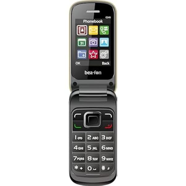 Mobiltelefon - Bea-Fon - C245 - Champagne - Integrerade komponenter: Mobiltelefon Champagne