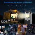 Miniatyrbild 4 av 4: OUKITEL WP26 Robust smartphone 8GB+256GB 10000mAh 6,58'' FHD+ Android 13 48MP Med Light Camping NFC Dual Sim 4G GPS - Svart