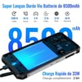 Miniatyrbild 2 av 4: OUKITEL WP27 Smartphone Robust-12Go+256Go-6.8" FHD Skärm 8500mAh - Android 13 - 64MP+20MP Nattvision - GPS/NFC-Vattentät - Svart