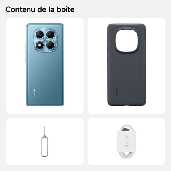 XIAOMI - Redmi Note 14 Pro - 8 GB + 256 GB - Ocean Blue