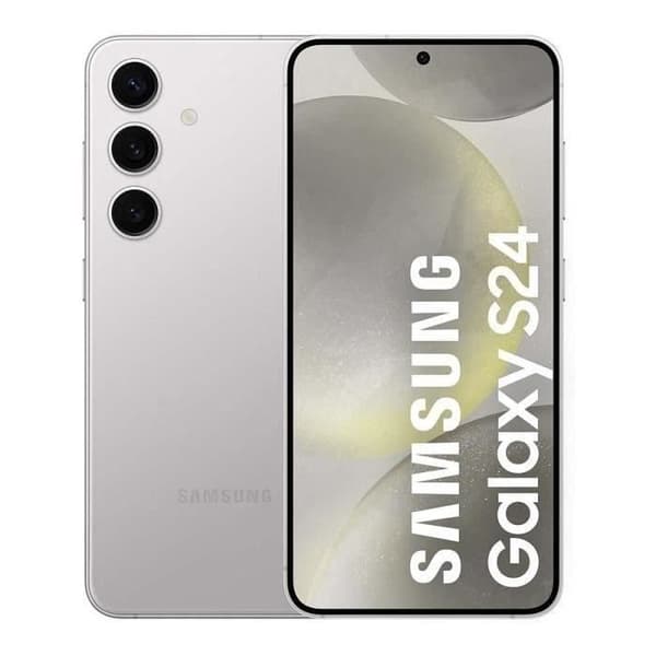 SAMSUNG Galaxy S24 Smartphone 256 Go Silver (2024) - Återvunnen - Utmärkt skick- REFURBISHED