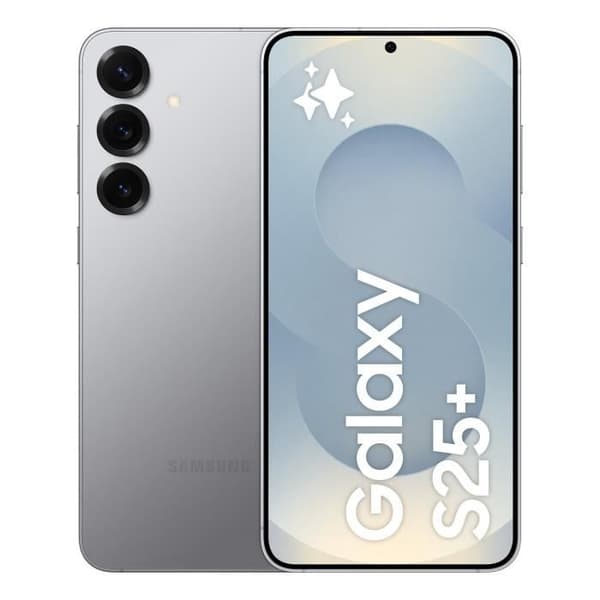 SAMSUNG Galaxy S25 Plus AI Smartphone 512 Go Grå Silver