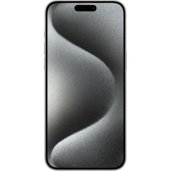 APPLE iPhone 15 Pro Max 256GB Vit Titan (2023) - Renoverad - Skick: Gott- REFURBISHED