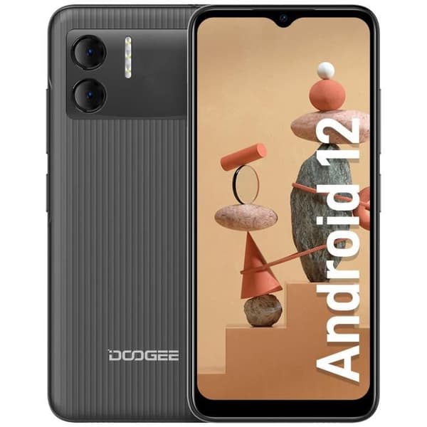 Doogee X98 Pro Smartphone - Android 12.0 - 4GB+64GB - SONY® AI Dual Camera - Grafitgrå