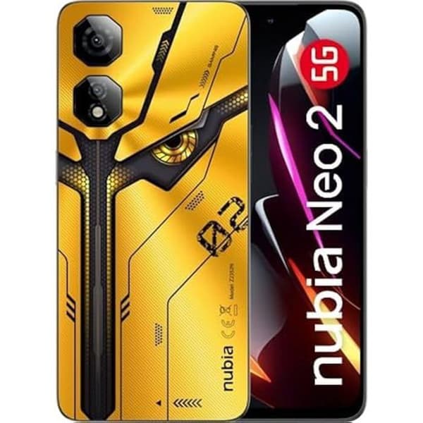 Smartphone - ZTE - Nubia NEO2 - 8 Go RAM - 256 Go - 5G - Solgult Gul