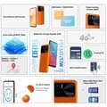 Miniatyrbild 2 av 4: Smartphone HOTWAV Note 12 - 6.8" 48MP Trippelkamera - 8GB RAM + 128GB ROM - NFC - Orange