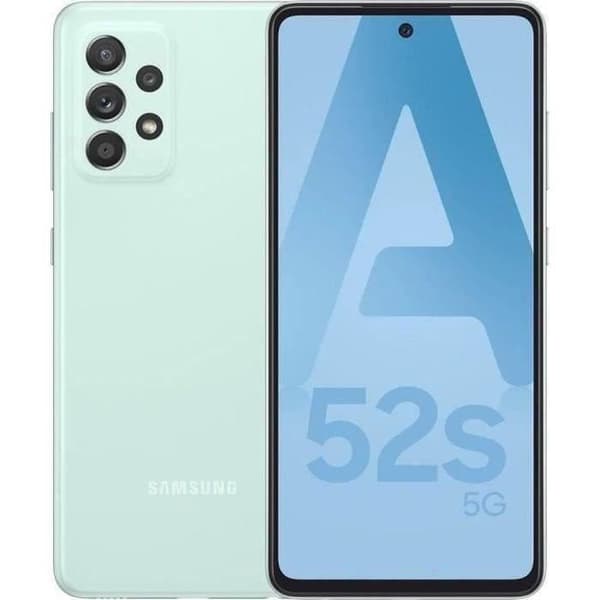 SAMSUNG Galaxy A52s 128Go 5G Grön - Återfurbisherad - Utmärkt skick- REFURBISHED