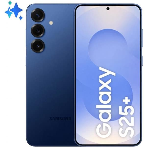 Samsung Galaxy S25+ 5G 12 GB/256 GB Mörkblå (Navy) Dubbel SIM SM-S936B Marinblå