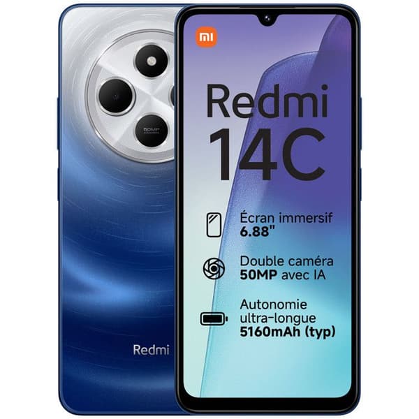 Xiaomi Redmi 14C Blå (4 GB / Blå
