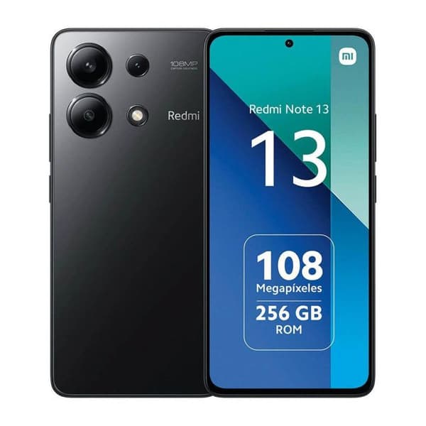 Xiaomi Redmi Note 13 Svart 4G 8 GB + 256 GB