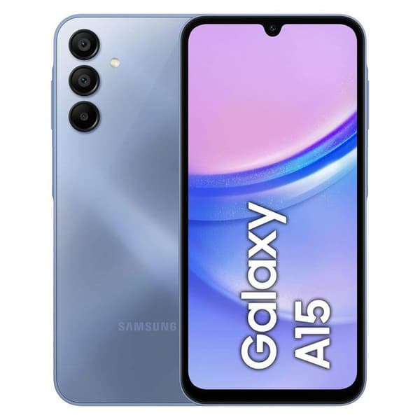 Samsung Galaxy A15 4G Smartphone 128 GB Blå