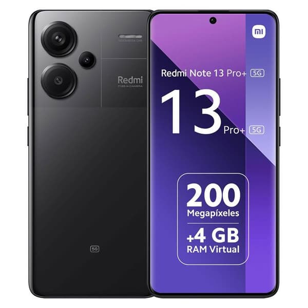 Xiaomi Redmi Note 13 Pro+ 5G Svart 8 GB + 256 GB