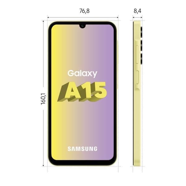 Samsung Galaxy A15 4G Smartphone 128 GB Lime
