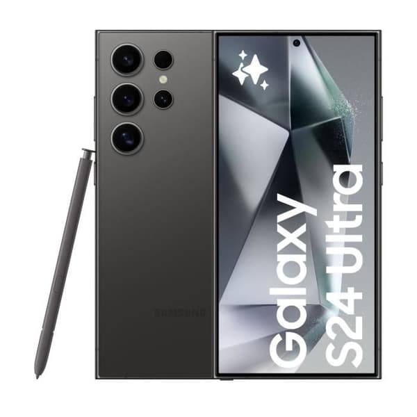 Samsung Galaxy S24 Ultra Smartphone 256 GB Svart Svart, Titan