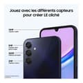 Miniatyrbild 5 av 6: SAMSUNG Galaxy A15 Smartphone 128GB Midnattsblå