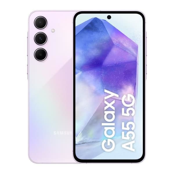 Samsung Galaxy A55 Smartphone 128 GB 5G Blå