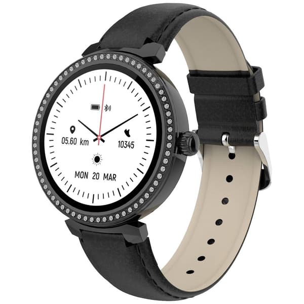 DENVER SWC-342 1.2" Smartwatch - Svart