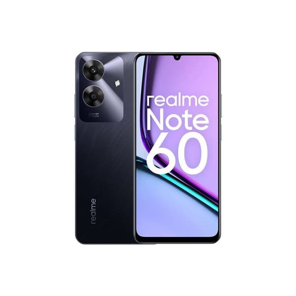 Smartphone Realme Note 60 Blue 4GB Ram 128GB Svart, Marmorfärgad