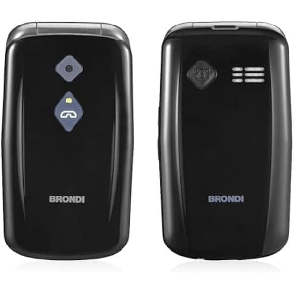 Mobiltelefon - Brondi - Sicuro Plus - Dual SIM - 1,8'' skärm - Vattentätt SOS-armband