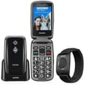 Miniatyrbild 1 av 2: Mobiltelefon - Brondi - Sicuro Plus - Dual SIM - 1,8'' skärm - Vattentätt SOS-armband