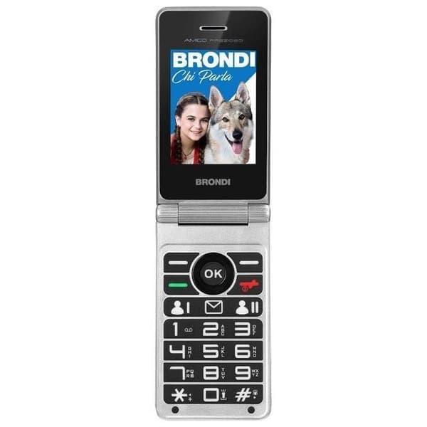 Brondi Amico Prezioso Blue Metal Dual Sim - (Garanzia Italia - Inget märke)